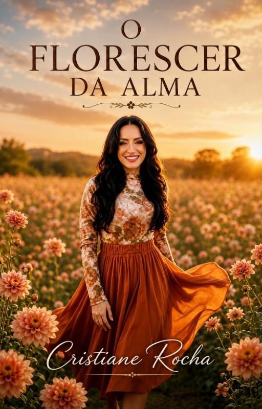 Capa do livro O Florescer da Alma, de Cristiane Rocha